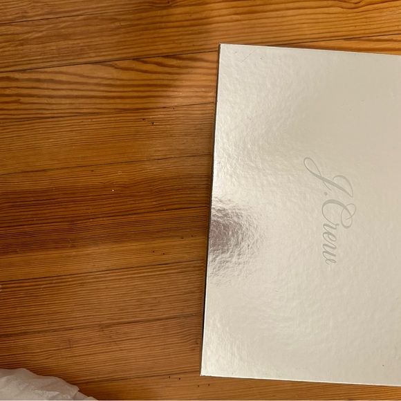 J. Crew Black Velvet with Crystal Studded Heel Maisie Ankle Strap Pump - Picture 6 of 9